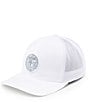 TravisMathew The Patch Floral Cap, Color:White - Image 1