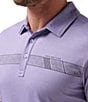 Color:Heather Imperial - Image 4 - Ukulele Sunrise Short Sleeve Polo Shirt