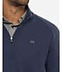 Color:Navy - Image 3 - Upgraded Performance Stretch Quarter-Zip Pullover