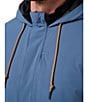 TravisMathew Waterproof Mountain Pass Jacket, Color:Bering Sea - Image 4