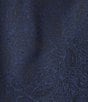 Color:Blue - Image 4 - Modern Fit Paisley Jacquard Pattern Suit Jacket
