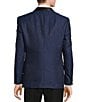 Tre Vero Modern Fit Paisley Jacquard Pattern Suit Jacket, Color:Blue - Image 2