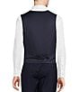 Tre Vero Performance Stretch Tuxedo Vest, Color:Navy - Image 2