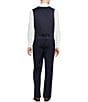 Tre Vero Performance Stretch Tuxedo Vest, Color:Navy - Image 4