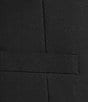 Color:Black - Image 5 - Performance Stretch Tuxedo Vest