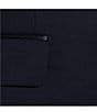 Color:Navy - Image 6 - Modern Fit Pique Lapel Tuxedo Jacket