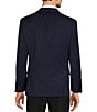 Tre Vero Modern Fit Peak Lapel Tuxedo Jacket, Color:Navy - Image 2