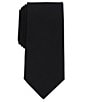Color:Black - Image 1 - Solid 3#double; Silk Point Tip Tie