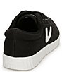 Color:Black/White - Image 3 - Nyliteplus Canvas Lace-Up Retro Sneakers