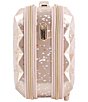 Color:Rose Gold/Polka Dot - Image 5 - Glamour Collection Dotted Travel Beauty Case