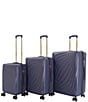Triforce Prive Collection Hardside 22#double; Carry-on Luggage, Color:Soft Navy - Image 12