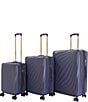 Triforce Prive Collection Hardside 26#double; Spinner Luggage, Color:Soft Navy - Image 11