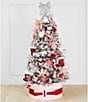 Trimsetter 7-FT. Pre-Lit Silver Tinsel Christmas Tree - Image 2