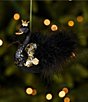Trimsetter An Elegant Affair Collection Black Swan Feathered Ornament - Image 2