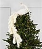 Trimsetter An Elegant Affair Collection Feathered Peacock Tree Topper - Image 1
