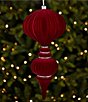Trimsetter An Elegant Affair Collection Large Shatterproof Finial Ornament - Image 1