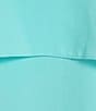 Color:Marina - Image 3 - Azzurra Crepe V-Neck Cape Sleeve Tie Back Sheath Dress