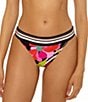 Trina Turk Bougainvillea Reversible Hipster Swim Bottom - Image 1