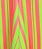 Color:Palmasupe - Image 3 - Bryony Sorento Stripe Jacquard V-Neck Sleeveless A-Line Maxi Dress