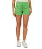 Trina Turk Corbin Mid Rise Shorts, Color:Grass Court - Image 1