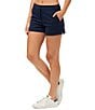 Trina Turk Corbin Mid Rise Shorts, Color:Ink - Image 3