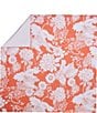 Color:Coral/White - Image 4 - Furusato Oversized Floral Printed Comforter Mini Set