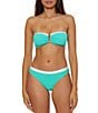 Trina Turk Indigo Banded Moderate Coverage Hipster Swim Bottom - Image 5
