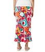 Trina Turk Lighten Up Printed Double Georgette Midi Slip Skirt, Color:Multi - Image 2