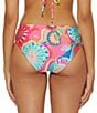 Trina Turk Venus Abstract Print Reversible Hipster Swim Bottom, Color:Multi - Image 2
