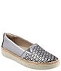 Trotters Accent Perforated Leather Slip on Espadrille Sneakers - Image 1