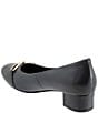 Trotters Dakota Leather Bit Buckle Pumps - Image 3