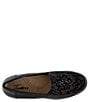 Color:Black Floral - Image 6 - Deanna Leather Floral Print Loafers