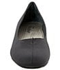 Color:Black Micro - Image 5 - Doris Micro Textile Block Heel Pumps