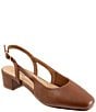 Trotters Dottie Leather Slingback Pumps - Image 1