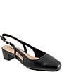 Trotters Dottie Leather Slingback Pumps - Image 1