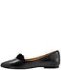 Color:Black - Image 4 - Elsie Leather Ruffle Flats