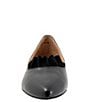 Color:Black - Image 5 - Elsie Leather Ruffle Flats