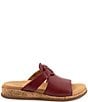 Trotters Ginnie Leather Cork Wedge Slide Sandals - Image 3