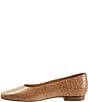 Trotters Honor Croco Embossed Leather Flats - Image 6
