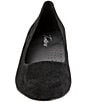 Color:Black Suede - Image 4 - Kari Suede Block Heel Pumps