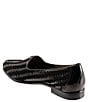 Color:Black/Black - Image 3 - Liz III Woven Leather Loafers
