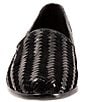 Color:Black/Black - Image 5 - Liz III Woven Leather Loafers