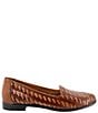 Color:Brown Multi - Image 2 - Liz III Woven Leather Slip-On Loafers