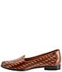 Color:Brown Multi - Image 4 - Liz III Woven Leather Slip-On Loafers