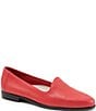 Color:Red - Image 1 - Liz Tumbled Leather Flats