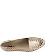 Color:Pewter - Image 6 - Liz Woven Leather Slip-On Loafers
