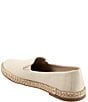 Color:Ivory - Image 3 - Poppy Leather Espadrilles Flats