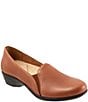 Trotters Reagan Leather Slip Ons - Image 1