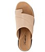 Color:Beige - Image 6 - Regina Leather Toe Ring Sandals