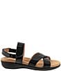 Trotters River Metallic Leather Sandals - Image 2